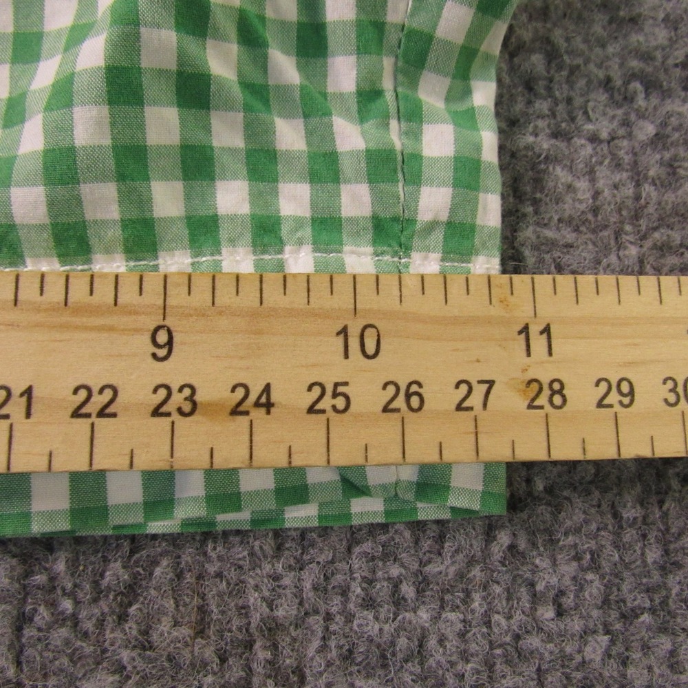 Polo Ralph‎ Lauren Shorts Mens 34x9 Green Gingham Check Suffield Cotton Classic - Picture 9 of 11